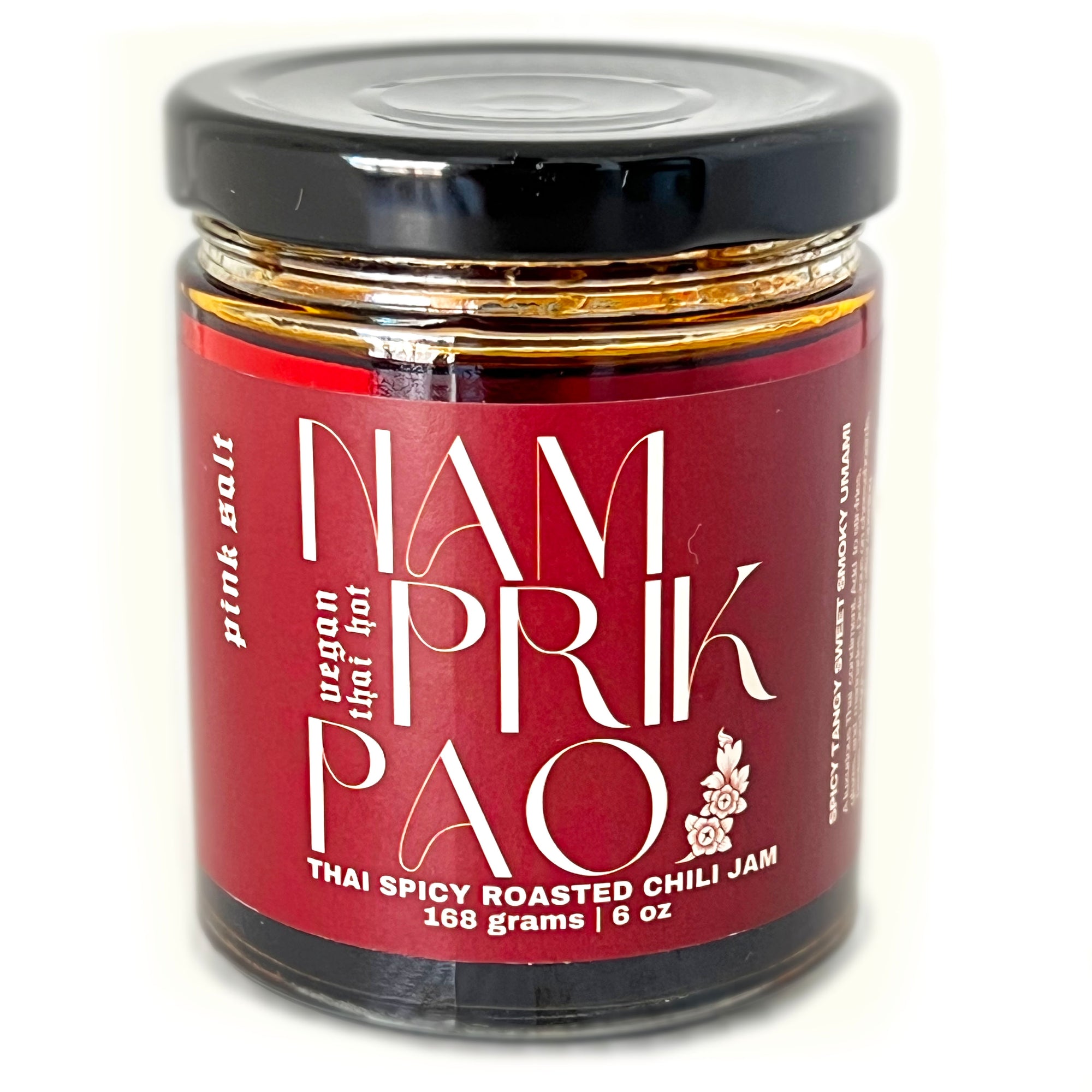 Nam Prik Pao Thai Spicy Roasted Chili Jam Jar